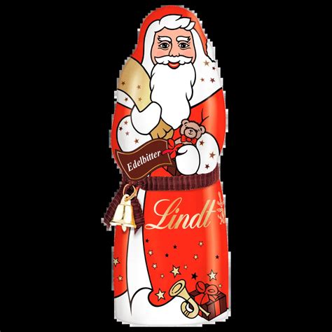 Lindt Weihnachtsmann Edelbitter Packung