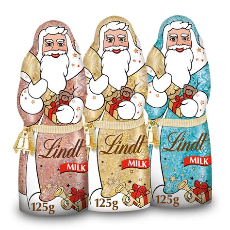 Lindt Weihnachtsmann bei Kindern zu Nikolaus