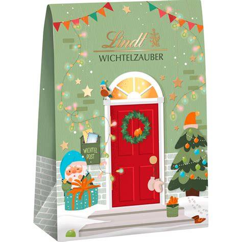 Lindt Wichtelzauber: Figuren, Stange, Tasche und großes Geschenk