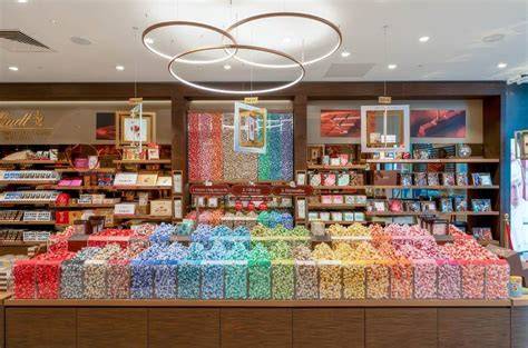 Lindt-Shop mit umfassendem Produktsortiment