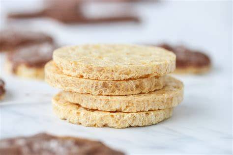 Linsenwaffeln mit Belag