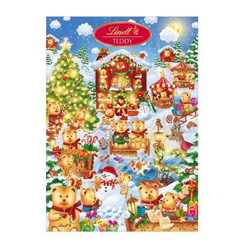 Lint Teddy Adventskalender 2025 - Design und Inhalt