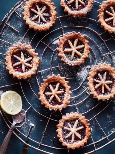 Linzer Törtchen in Muffinförmchen