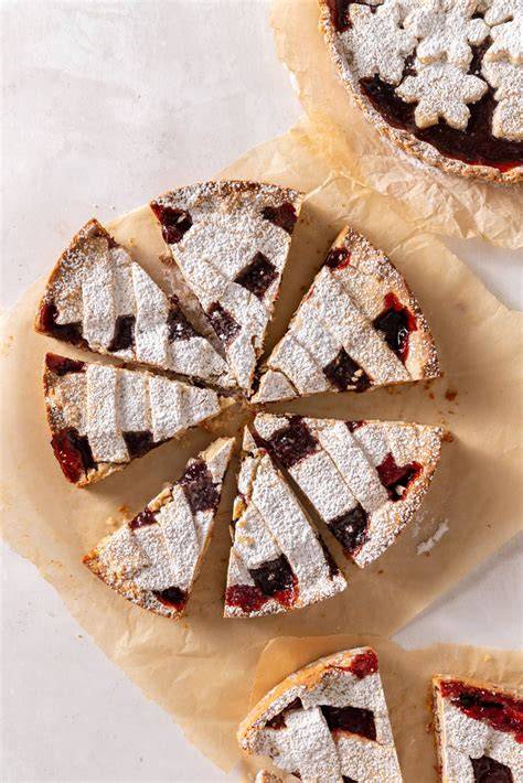 Linzer Torte als Weihnachtsgeschenk