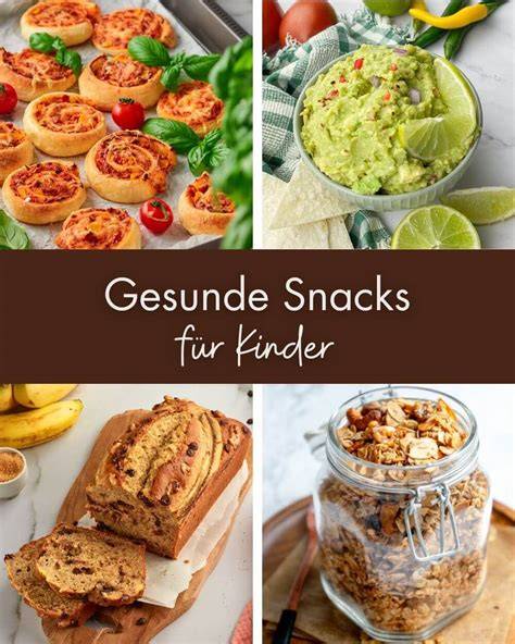 Liste gesunder Alternativ-Snacks