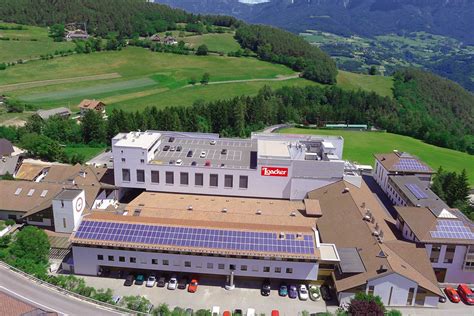 Loacker Produktionsstätten in den Alpen