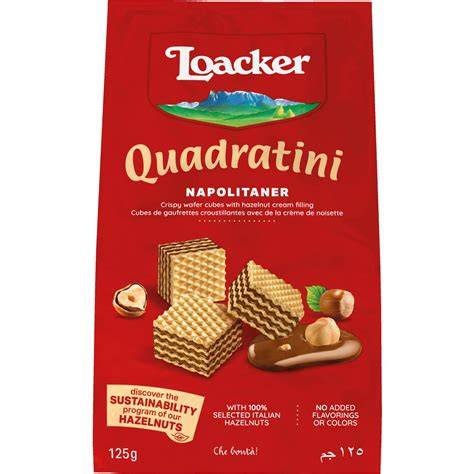 Loacker Quadratini und Maxi Waffeln