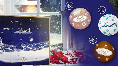 Logos der bekannten Händler mit Lindt Adventskalendern