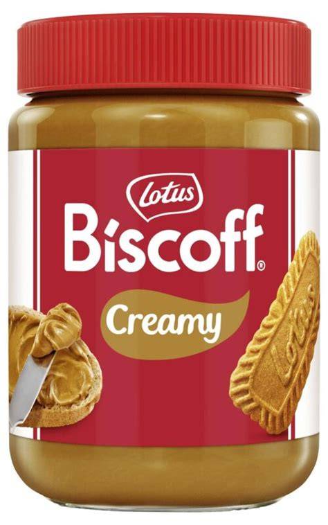 Lotus Biscoff Creme Brotaufstrich mit Schokolade und Keksen