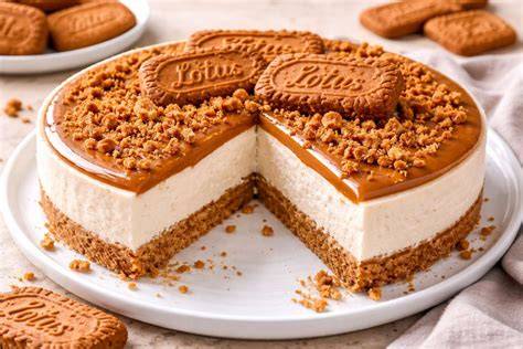Lotus Cheesecake: Familienhighlight und optischer Genuss