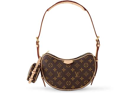 Louis Vuitton Croissant in Monogram-Canvas, Seitenansicht
