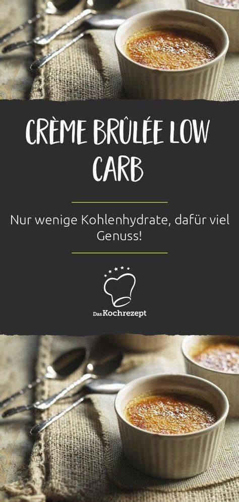 Low Carb Creme Brulee mit Kokosblütenzuckerkruste