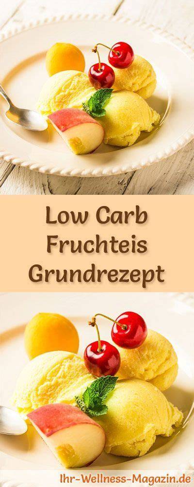 Low Carb Fruchteis Zuhause genießen