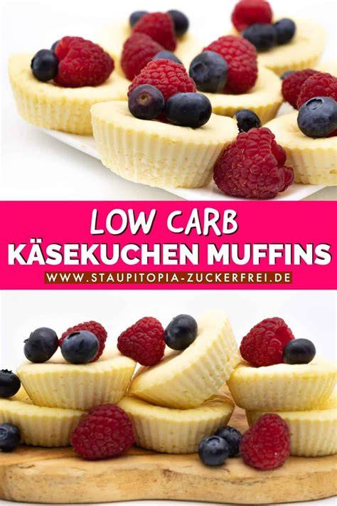 Low Carb Käsekuchen-Variationen: Muffins, Minis und kreative Toppings