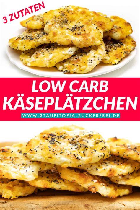 Low Carb Käseplätzchen auf einem Servierteller