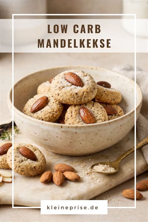Low Carb Mandelkekse als Weihnachtsplätzchen