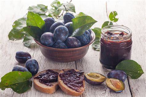 Low Carb Pflaumenmarmelade im Glas