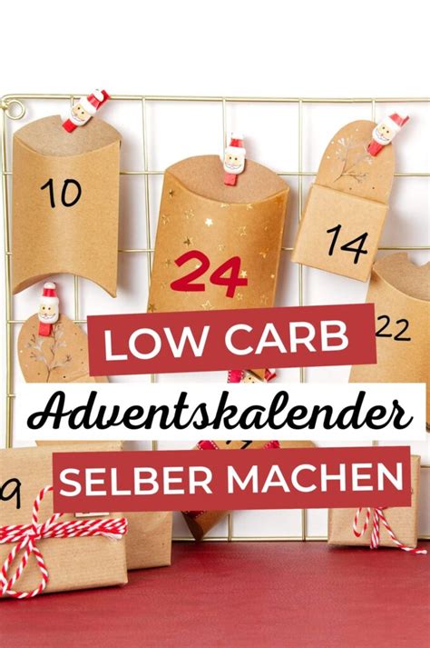 Low Carb Pralinen und Snacks für Adventskalender