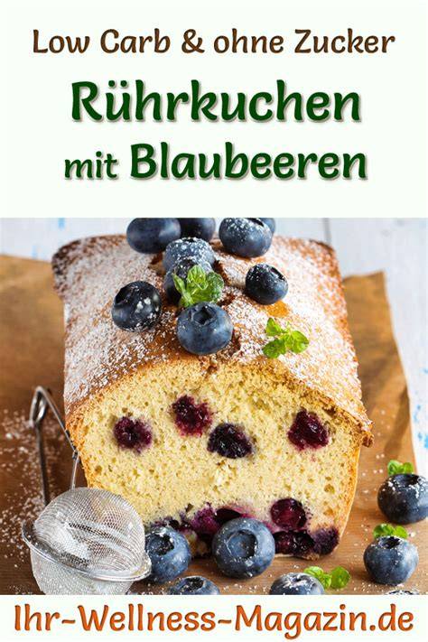 Low Carb Rührkuchen im Anschnitt