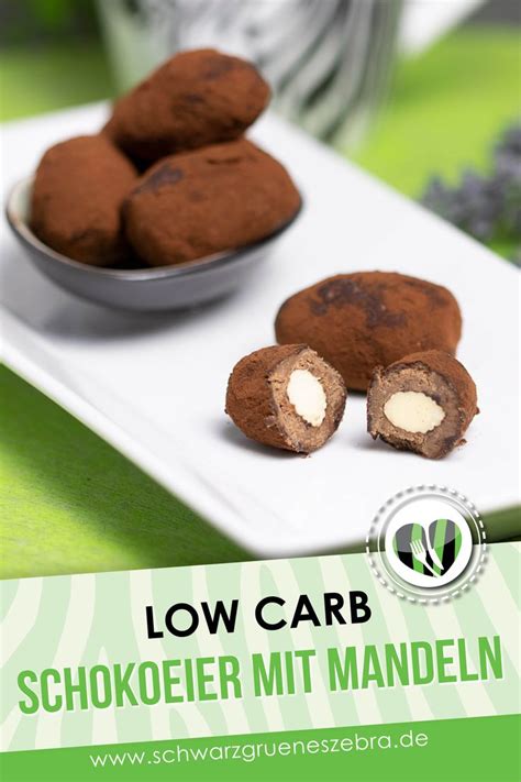 Low Carb Schoko-Eier mit Mandelkern - Zwischenschritte
