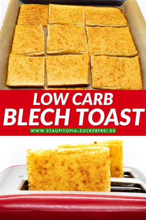 Low Carb Toastbrot vom Blech: Nährwerte im Vergleich
