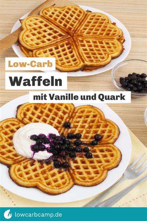 Low Carb Waffeln mit Mandeln und Flohsamenschalen