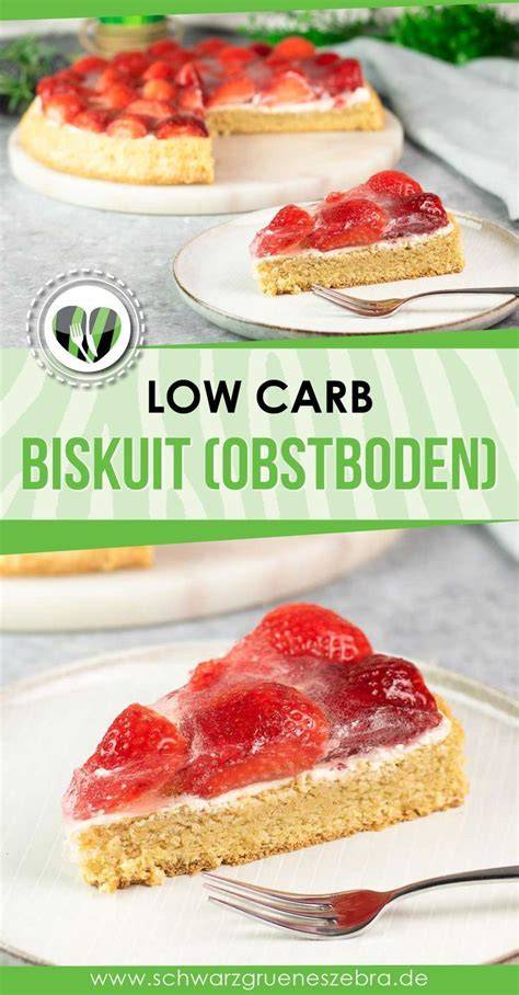 Low-Carb Biskuitboden und Zutaten (Mandelmehl, Xylit)
