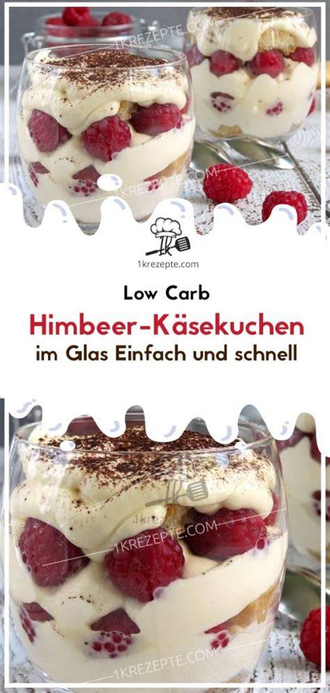 Low-Carb Käsekuchen im Glas