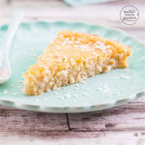 Low-Carb Kokoskuchen frisch gebacken