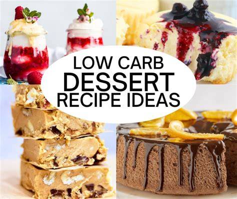 Low-Carb-Dessert-Varianten