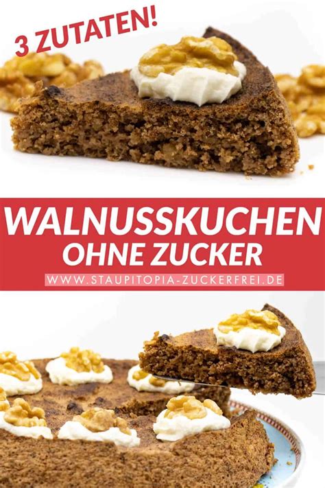 Low-Carb-Walnusskuchen ohne Mehl auf Geschenkteller