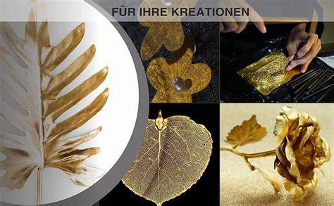 Luxuriöse Dekorideen mit Blattgold und Pistazien