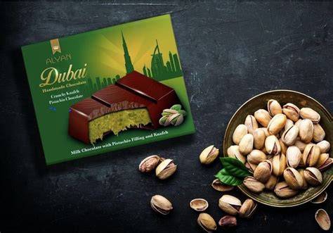 Luxuriöse Geschenkverpackung für Dubai-Schokolade
