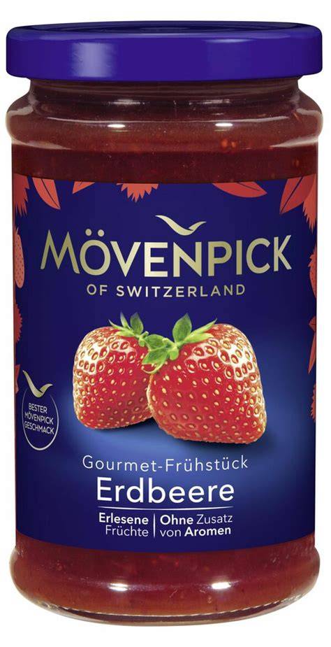 Mövenpick Produktvielfalt - Marmelade, Schokolade, Kaffee