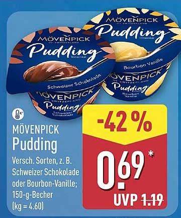 Mövenpick Pudding Schweizer Schokolade im Becher