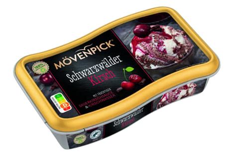 Mövenpick Schwarzwälder Kirsch Eisverpackung