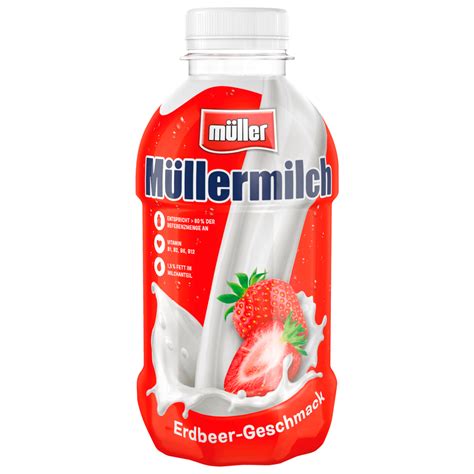 Müllermilch Flasche mit Dubai-Label