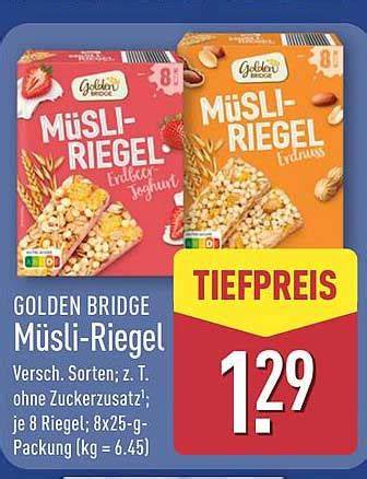 Müsliriegel Vielfalt in verschiedenen Sorten