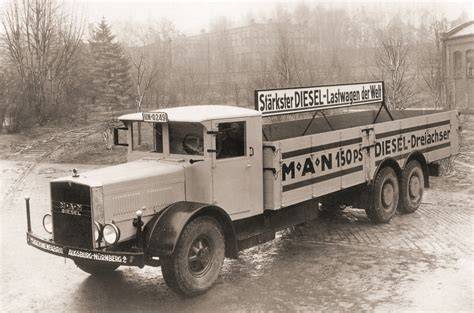 MAN Diesel-Lkw der 1920er Jahre