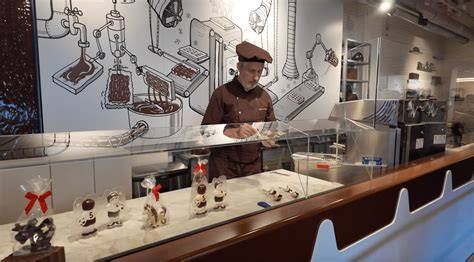 Maître Chocolatier in der Cailler Produktion