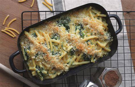 Mac'n'Cheese mit Trüffel-Topping im Ofen