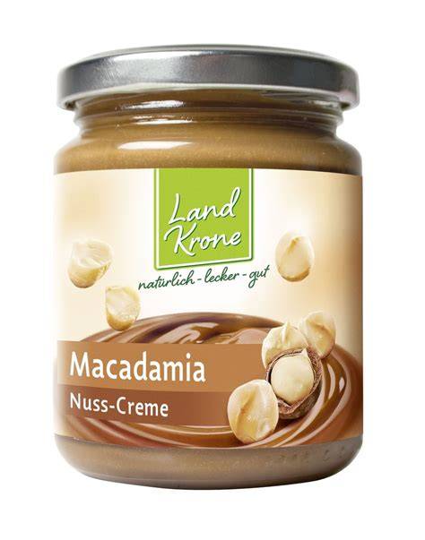 Macadamia Creme mit Kakao, Mandelmilch, Ahornsirup
