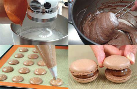 Macarons dressieren & Ruhen