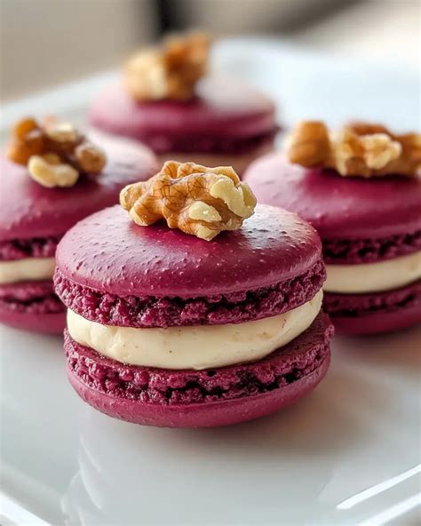 Macarons mit Spargelkonfitüre