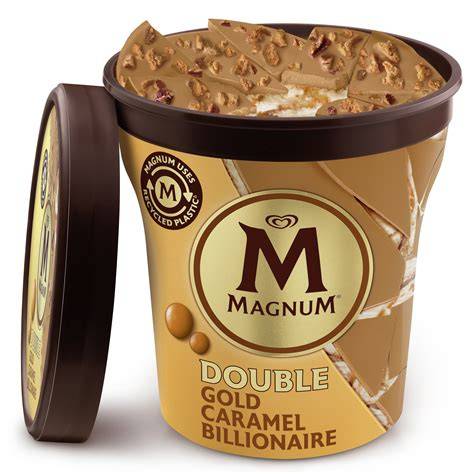 Magnum Becher White im Becher mit offener Schokoschicht