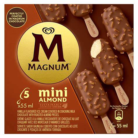 Magnum Mini Sortiment Vergleich (Dark, Almond, White Chocolate)