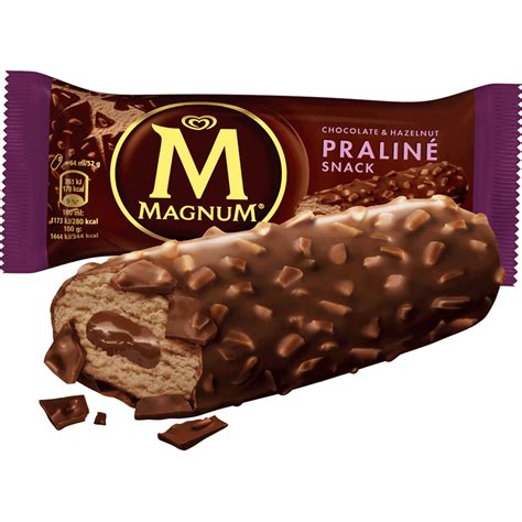 Magnum Praline Portionsgröße und Kalorienvergleich