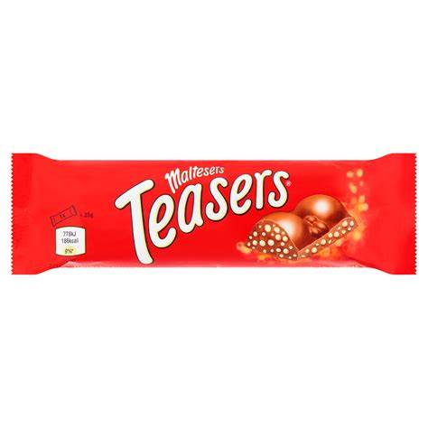 Maltesers Teasers Riegel Nahaufnahme