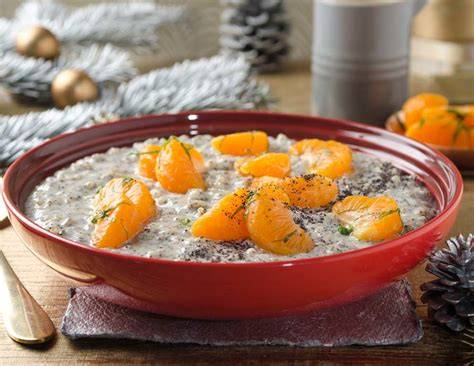 Mandarinen und Schalotten für die Gänseglasur