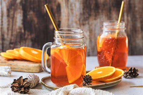 Mandarinen-Sirup heiß und kalt genießen, Zubereitung